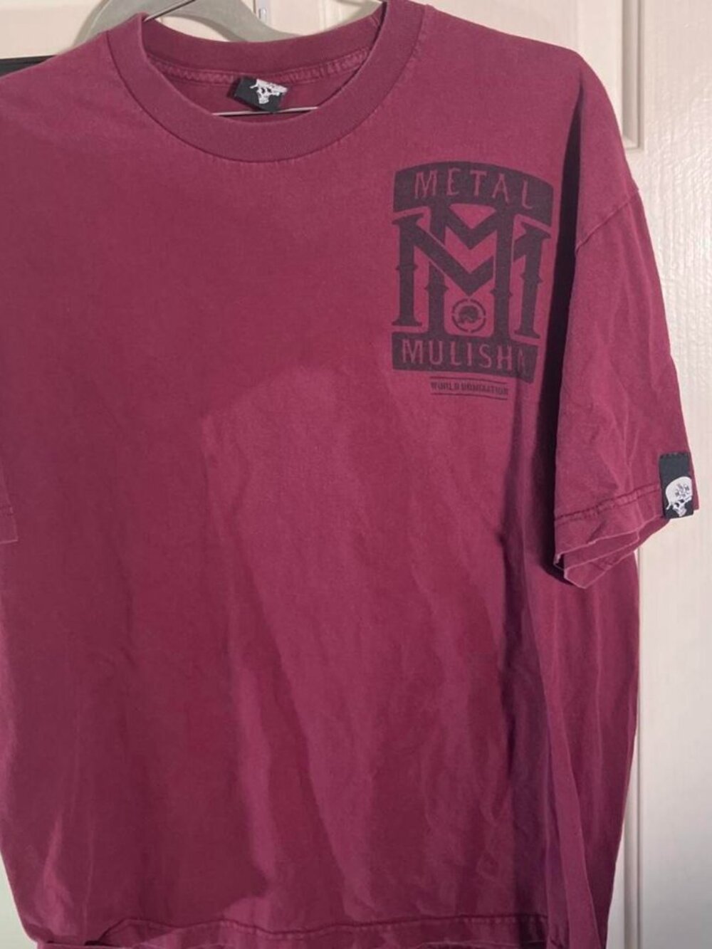 Red Metal Mulisha tee 9m9m fits xl